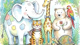 Illustration for Who’s Who at the Zoo