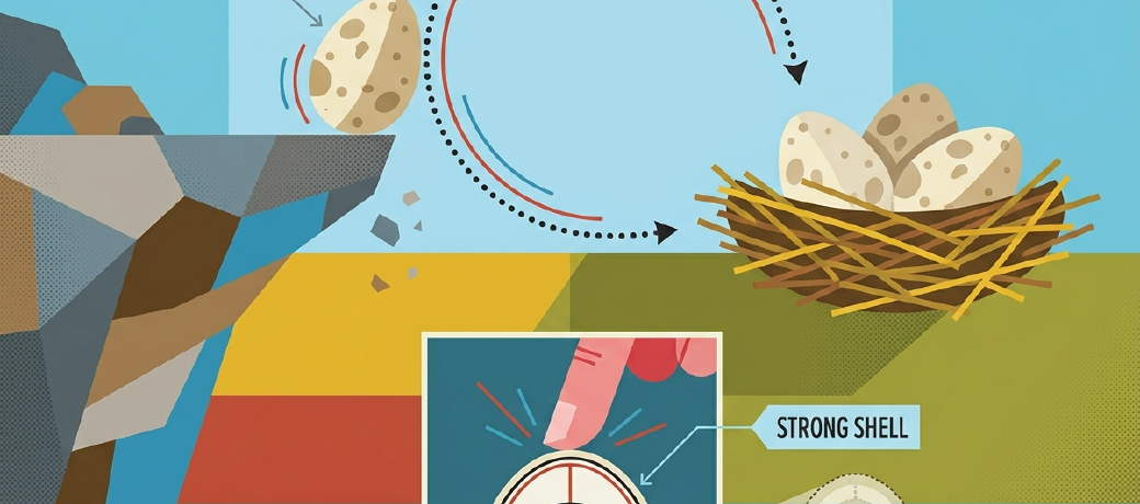 Illustration for Why are Eggs Oval?