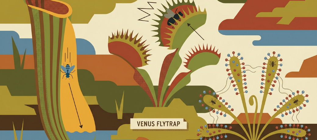 Illustration for Why are Some Plants Non-vegetarian?
