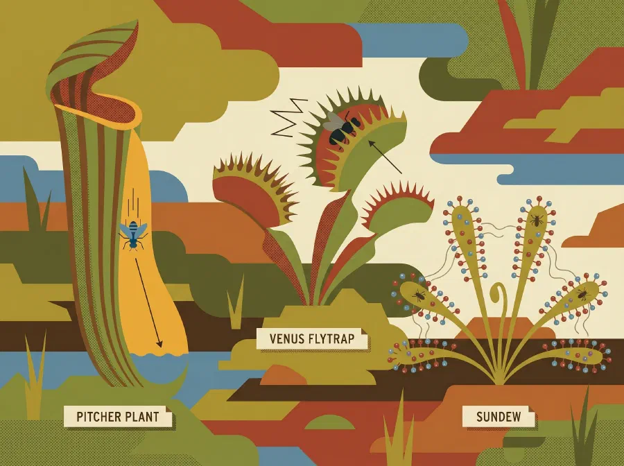 Why are Some Plants Non-vegetarian?