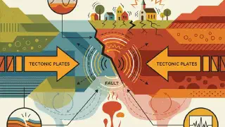 Illustration for Why do Earthquakes Occur?