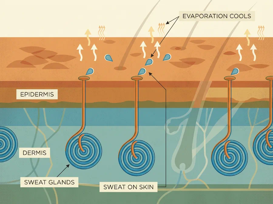 Why do Humans Sweat?