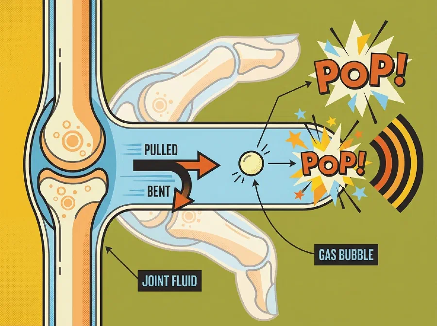 Why Do Knuckles Pop?