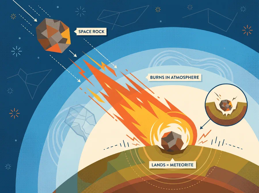 Why do Meteorites Strike the Earth?