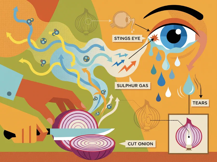 Why do Onions Make us Cry?