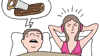 Illustration for Why do Some People snore More than Others?