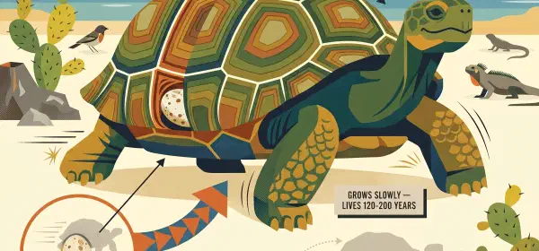 Illustration for Why Do Turtles and Tortoises Live So Long?