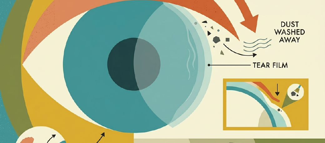 Illustration for Why do we Blink?