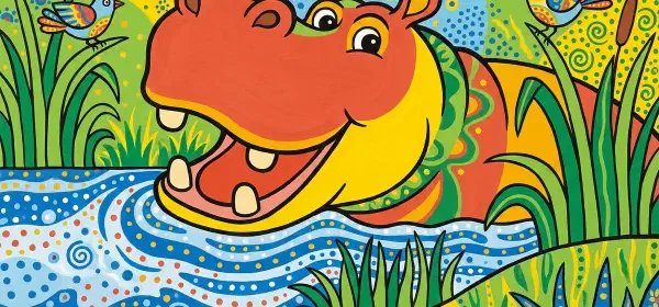 Illustration for Why is a Hippopotamus called a River Horse?