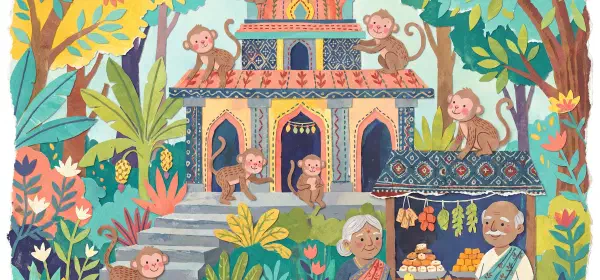 Illustration for Why Monkeys Mean Trouble