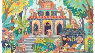 Illustration for Why Monkeys Mean Trouble