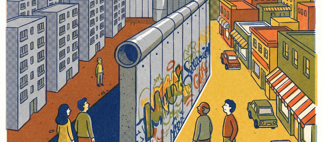 Illustration for Why was the Berlin Wall Built?