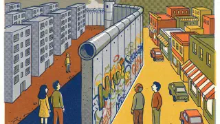 Illustration for Why was the Berlin Wall Built?