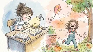 Illustration for Work while You Work