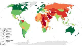 Illustration for What is a democracy?