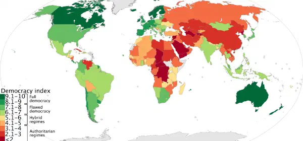 Illustration for What is a democracy?