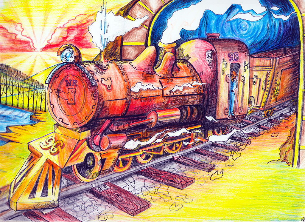 A Train Adventure of Wild Animals Pitara Kids Network