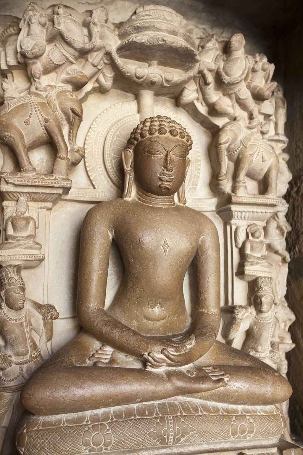 Jain statue, Khajuraho
