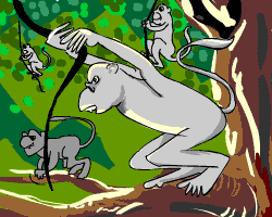 Swinging Monkey Swinging Monkey