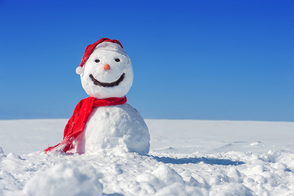 Snowman – Coloring page Snowman – Coloring page