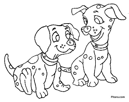 Domestic Animals Coloring Pages Pitara Kids Network