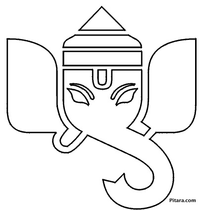 Lord Ganesha – Coloring page Lord Ganesha – Coloring page