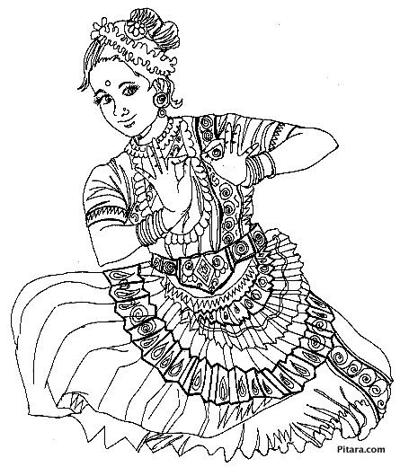 dances of the world coloring pages - photo #15