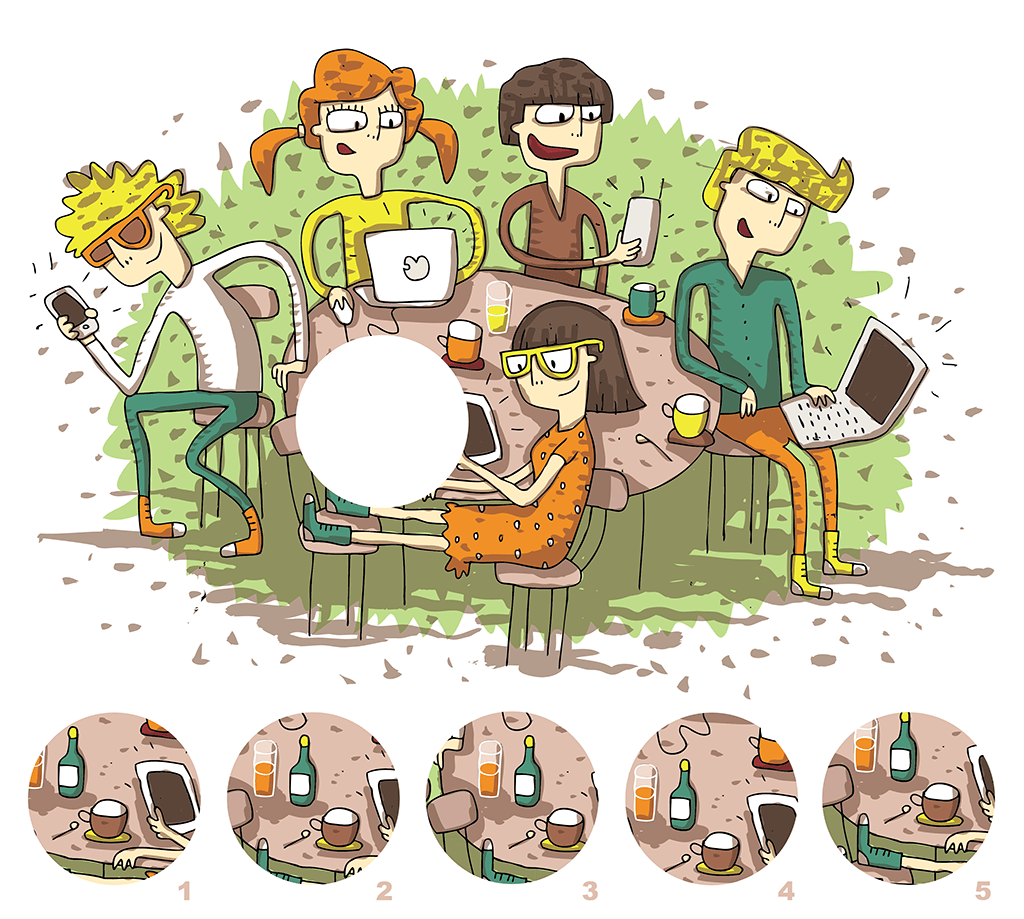 The Cafe – A Visual Matching Puzzle The Cafe – A Visual Matching Puzzle